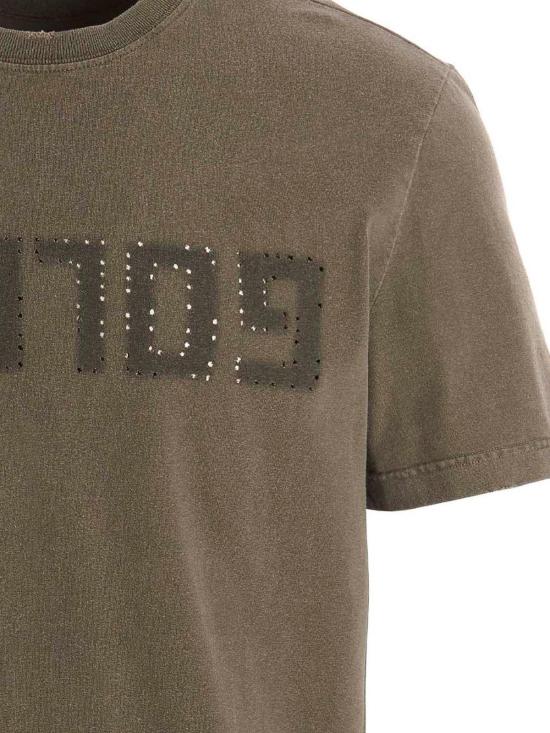 26FW 골든구스 반팔 티셔츠 GMP01220P00067135479 Green - GOLDEN GOOSE