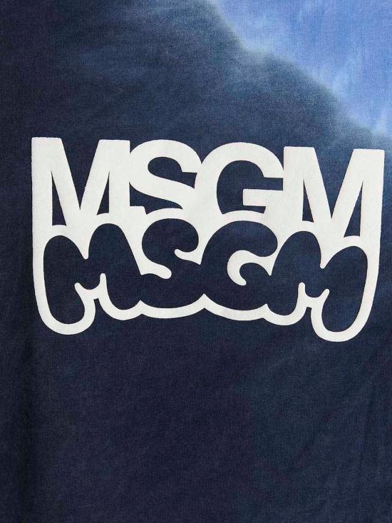  엠에스지엠 반팔 티셔츠 3440MM10723709088 Multicolour - MSGM