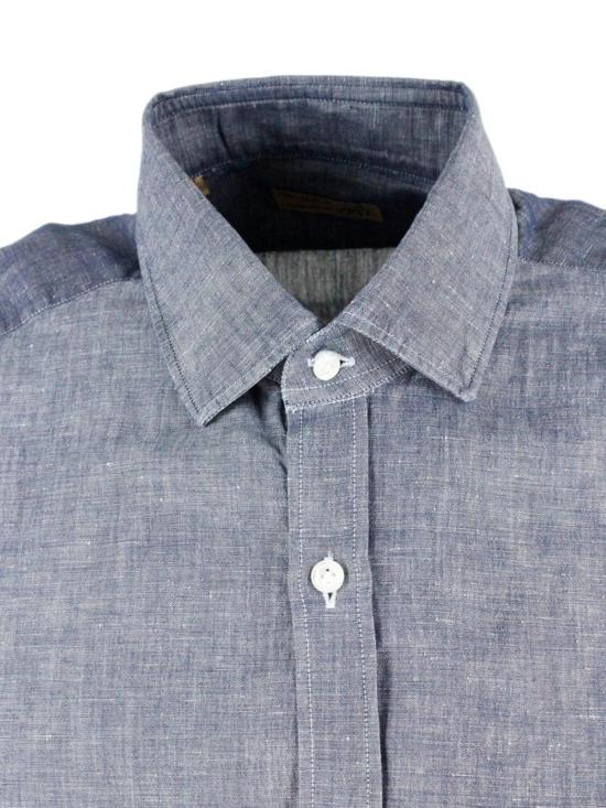 26SS 발바 긴팔 셔츠 LFU126646501 Light Wash - BARBA