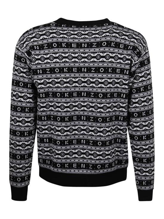  겐조 스웨터 FC65PU3213CJ99 Black - KENZO