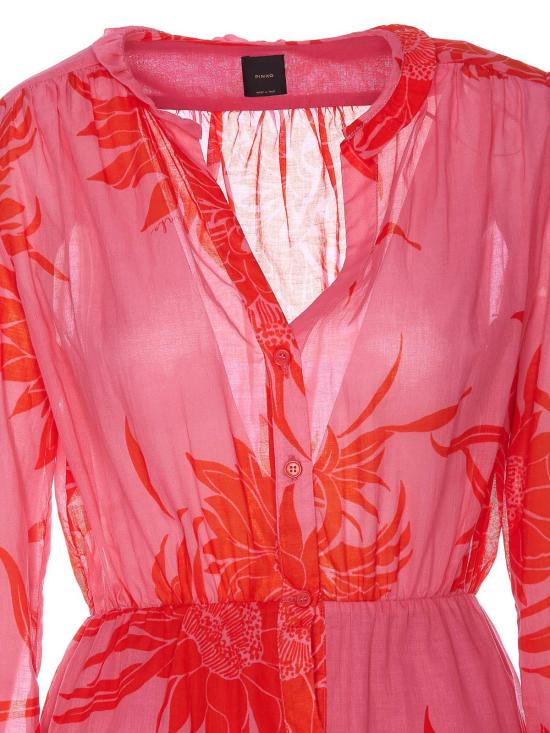  핑코 숏 원피스 100766A0NQNR1 Red - PINKO