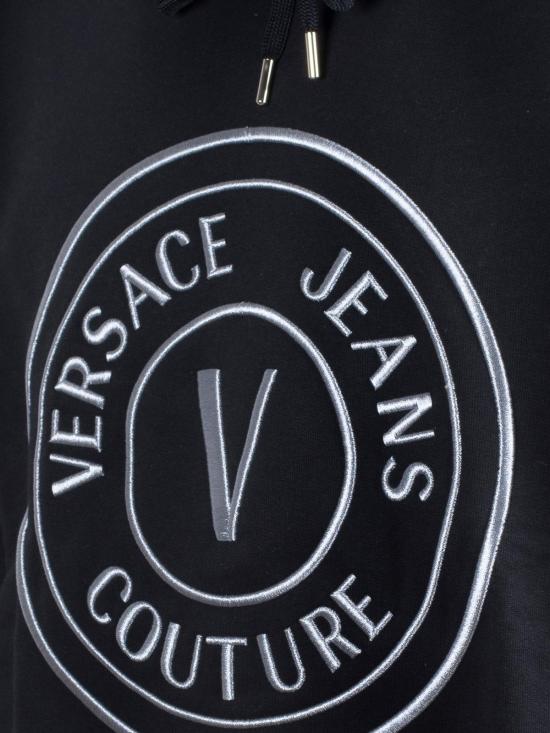  베르사체 후드 티셔츠 73GAIT05CF00TC89 Black - VERSACE