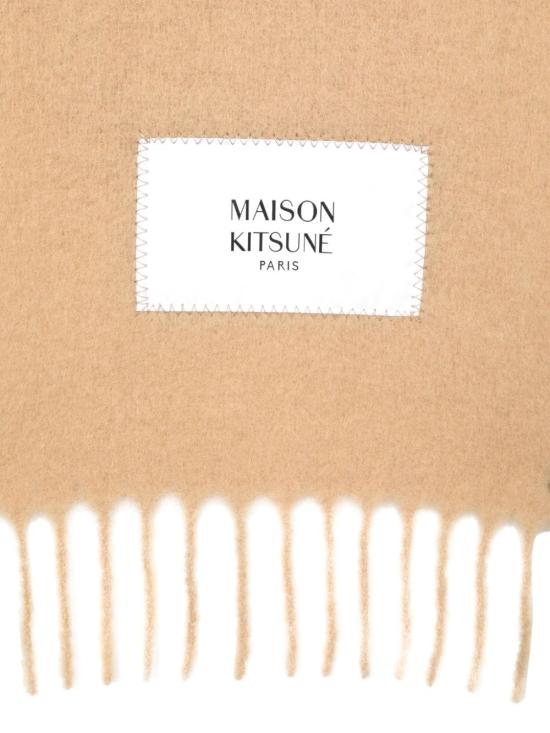  메종키츠네 베이비 알파카 스카프 LM06206WA0022 CHAMOMILE P242 - MAISON KITSUNE