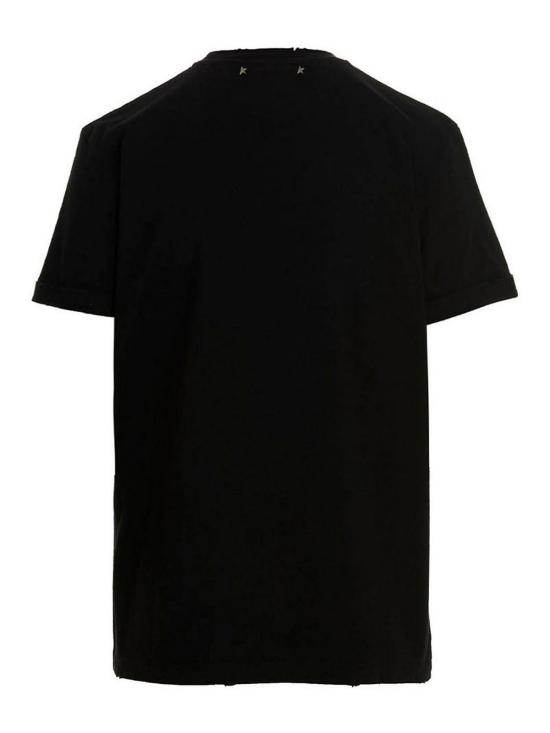  골든구스 반팔 티셔츠 GWP01220P00063790292 Black - GOLDEN GOOSE