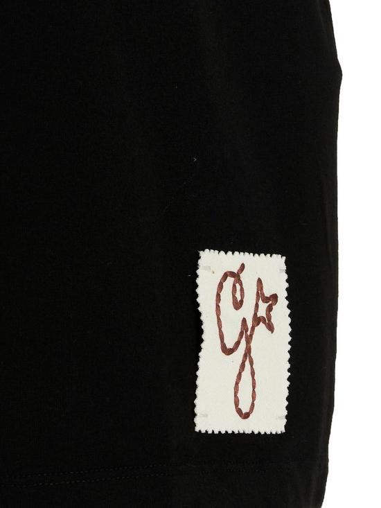  골든구스 반팔 티셔츠 GWP01220P00063790292 Black - GOLDEN GOOSE