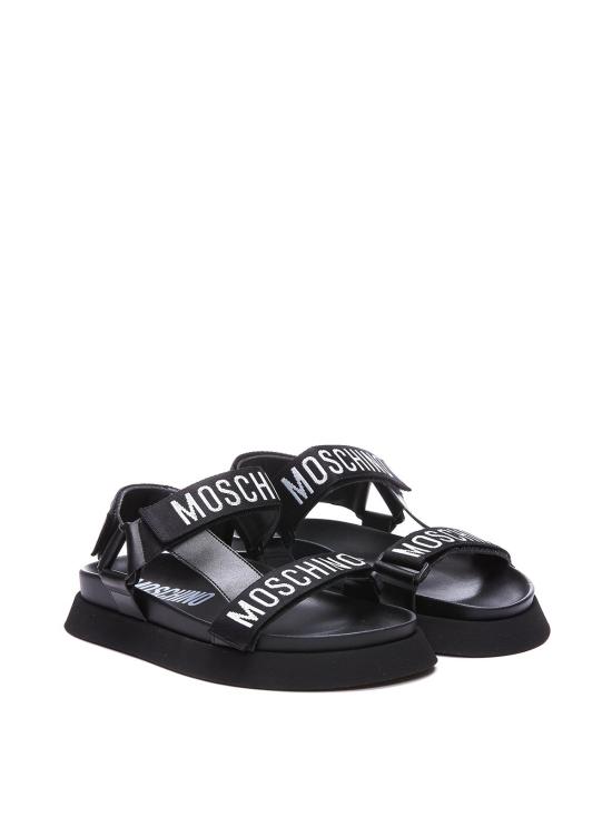  모스키노 샌들 MA16244G1GMU0000 Black - MOSCHINO