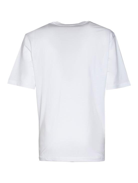  모스키노 반팔 티셔츠 070120411001 White - MOSCHINO