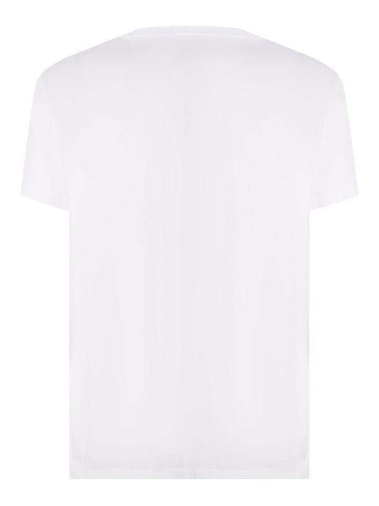 26SS 마르지엘라 디스토티드 로고 티셔츠 S30GC0701S22816994 White - MAISON MARGIELA