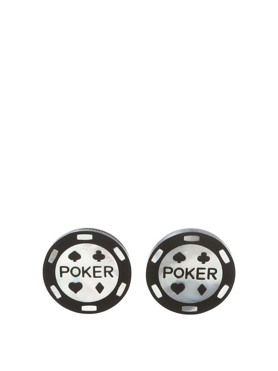  폴 스미스 커프스 링크/타이 홀더 M1ACUFFAPOKERNERO Black