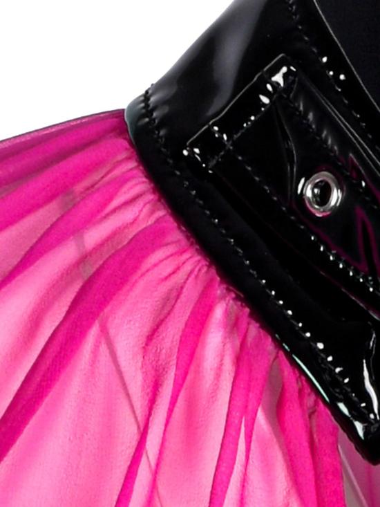  모스키노 숏 원피스 040455381244 Fuchsia - MOSCHINO