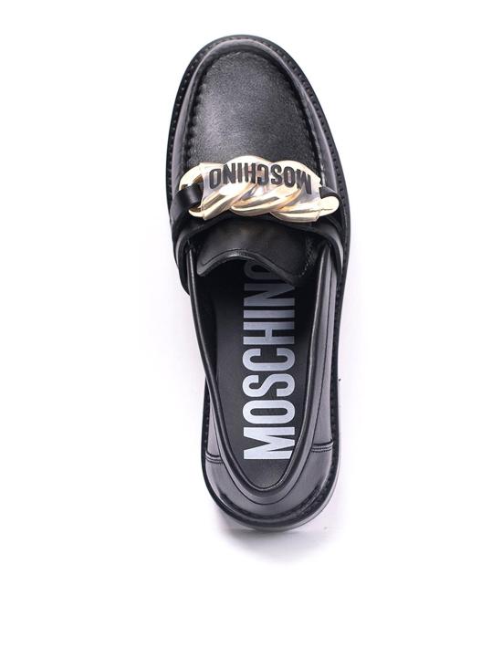  모스키노 로퍼 MA10383J1FMF0000NERO Black - MOSCHINO