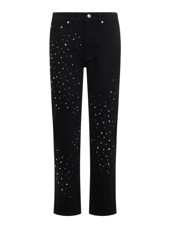  키아라 페라그니 스트레이트 팬츠 73CBB5R1CDW33909 Black