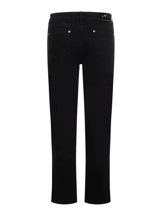  키아라 페라그니 스트레이트 팬츠 73CBB5R1CDW33909 Black - CHIARA FERRAGNI