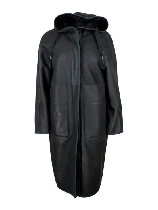  브루넬로 쿠치넬리 코트 MPMRA9715C2126 Grey - BRUNELLO CUCINELLI