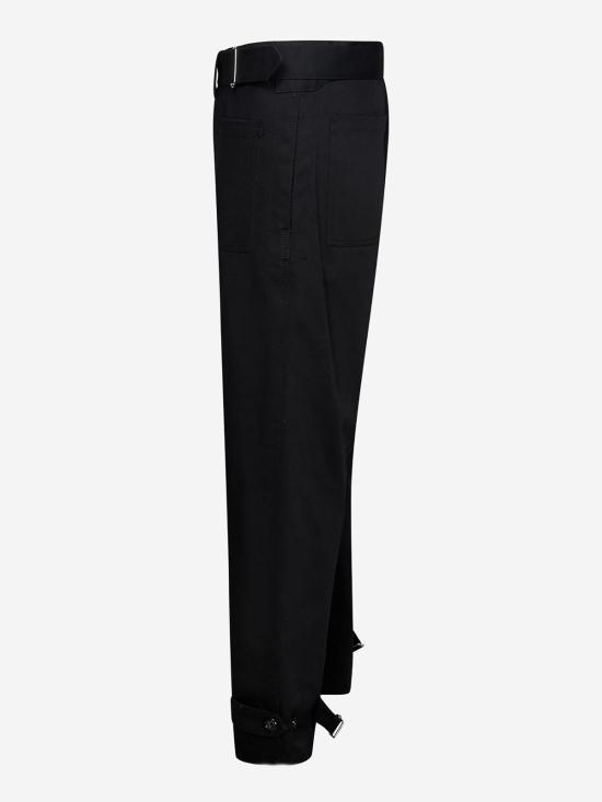  알렉산더 맥퀸 스트레이트 팬츠 711229QTS221000 Black - ALEXANDER MCQUEEN