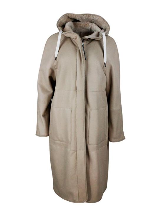  브루넬로 쿠치넬리 코트 MPMRA9715C8539 Beige - BRUNELLO CUCINELLI
