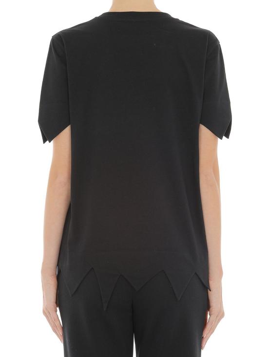  모스키노 반팔 티셔츠 079760411555 Black - MOSCHINO