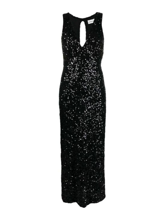  파로쉬 롱 원피스 D725243PARIS013 Black