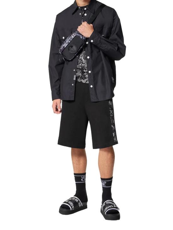 베르사체 숏팬츠 74GAD3C074UP326899 Black - VERSACE