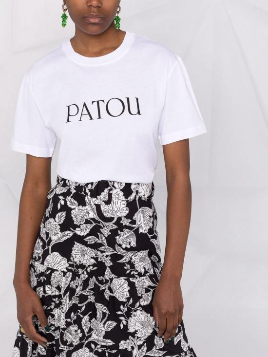  파투 반팔 티셔츠 JE0299999001W White - PATOU