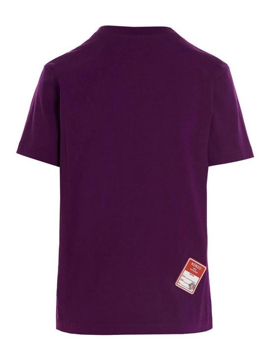  겐조 반팔 티셔츠 FD52TS0424SO83 Purple - KENZO