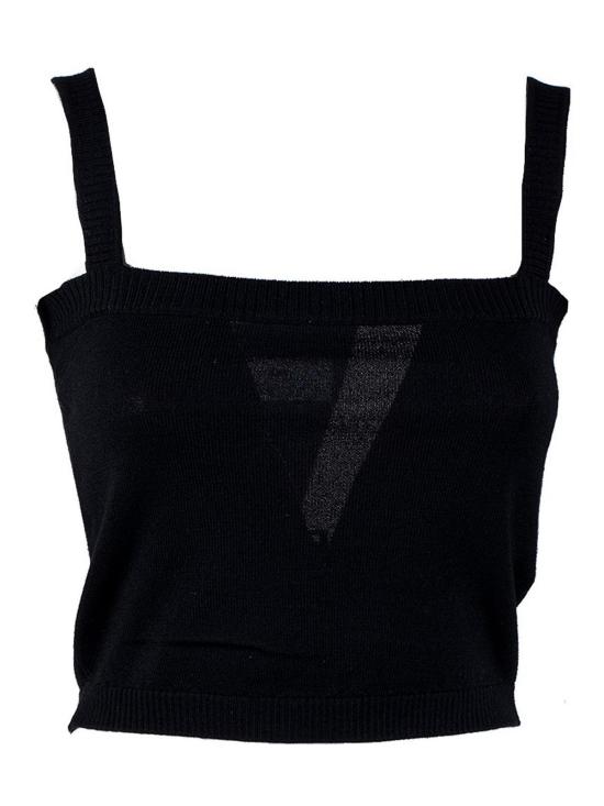  키아라 페라그니 터틀넥 73CBFM04CMH10899 Black - CHIARA FERRAGNI