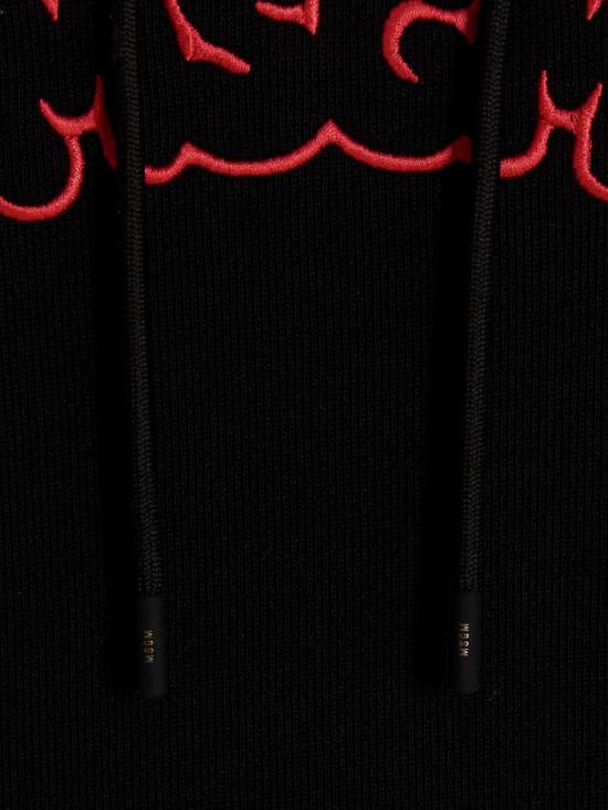  엠에스지엠 후드 티셔츠 3440MM10223700199 Black - MSGM