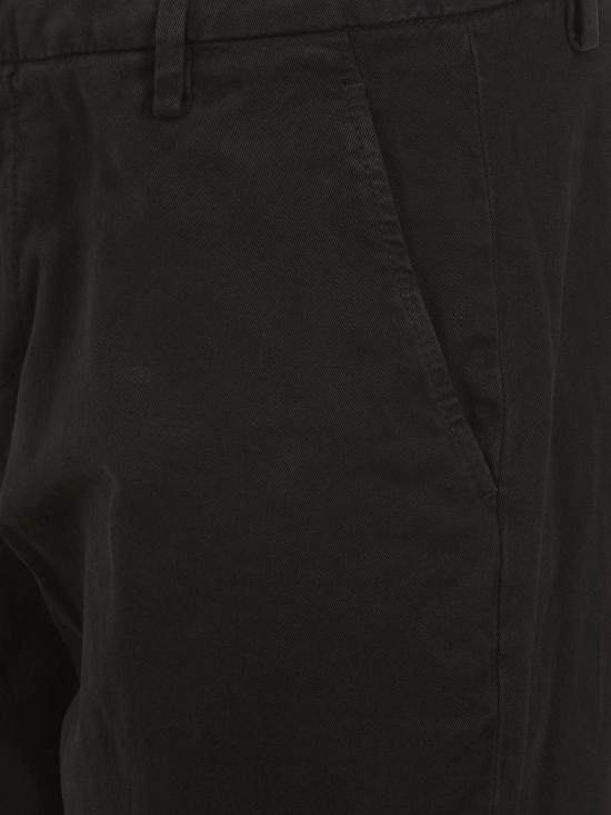  돈답 스트레이트 팬츠 UP235GSE043PTD999 Black - DONDUP