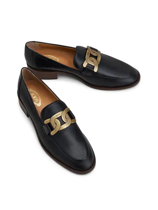  토즈 로퍼 XXW28K0FR00GOCB999 Black - TODS