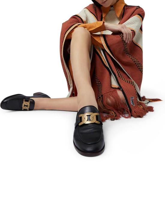  토즈 로퍼 XXW28K0FR00GOCB999 Black - TODS