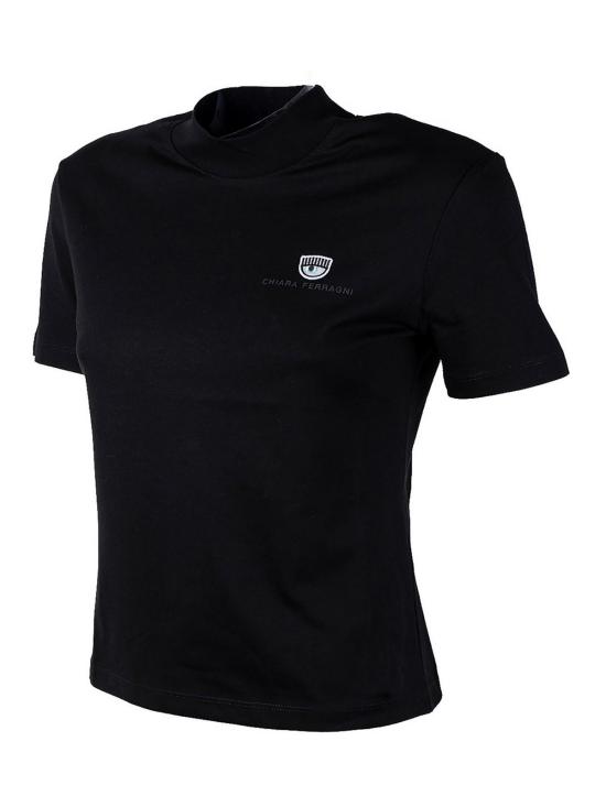  키아라 페라그니 반팔 티셔츠 73CBHT02CJT04899 Black - CHIARA FERRAGNI