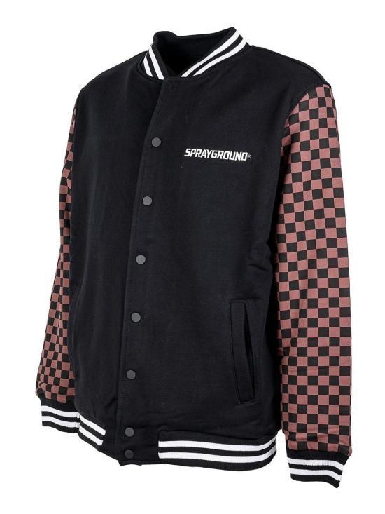  스프레이그라운드 봄버 자켓 SP232BROWNMARRONE Brown - SPRAYGROUND