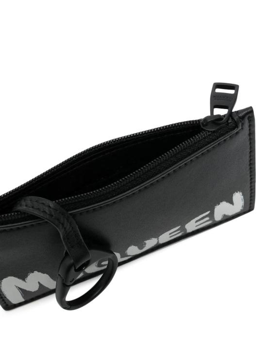 24FW 알렉산더 맥퀸 지갑 6831171AAMJ1070 Black - ALEXANDER MCQUEEN