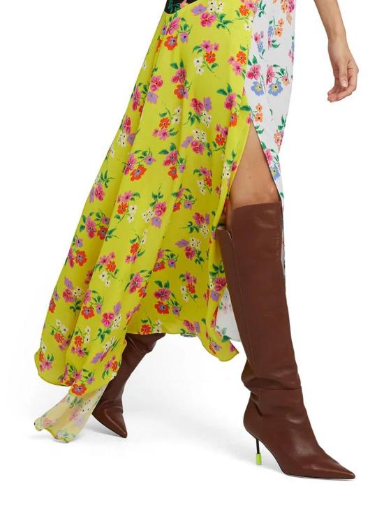  엠에스지엠 미디 스커트 3441MDA187Y237154 Multicolour - MSGM