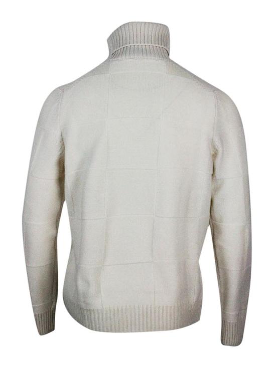  발바 터틀넥 13508001 White - BARBA