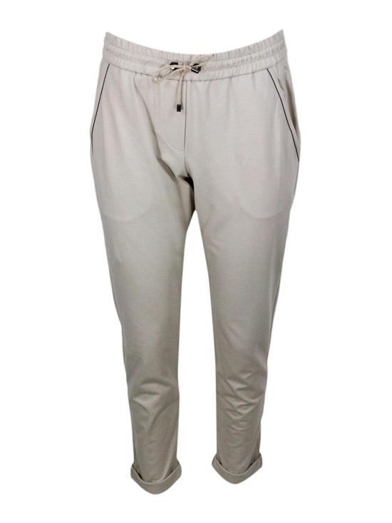  브루넬로 쿠치넬리 팬츠 MH827SA399C8710 Light Grey