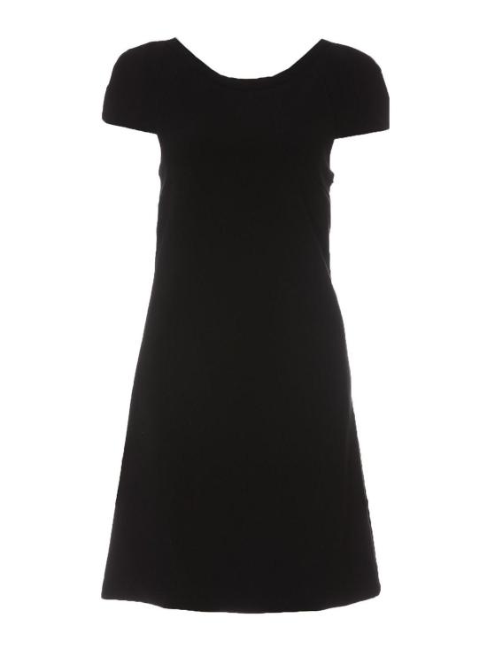  모스키노 미디 원피스 045205240555 Black