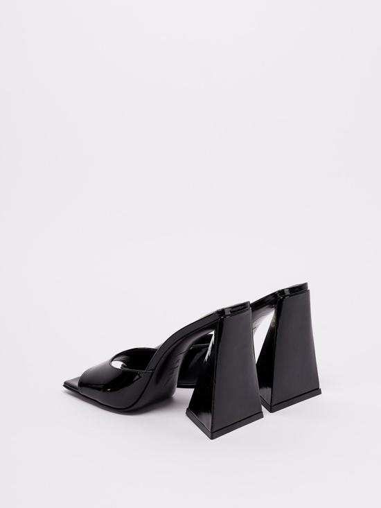 24FW 디 아티코 뮬/슬리퍼 228WS000L002100 Black - THE ATTICO