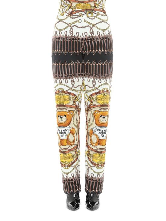  모스키노 스트레이트 팬츠 032955271003 Multicolour - MOSCHINO