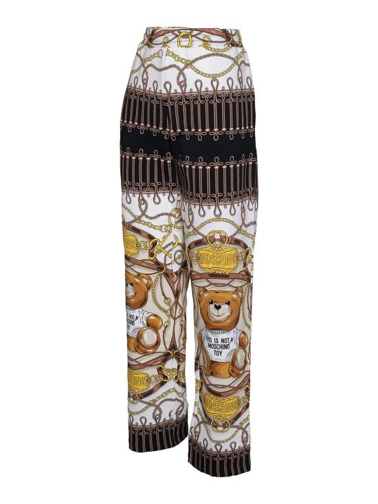  모스키노 스트레이트 팬츠 032955271003 Multicolour - MOSCHINO