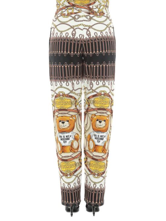  모스키노 스트레이트 팬츠 032955271003 Multicolour - MOSCHINO