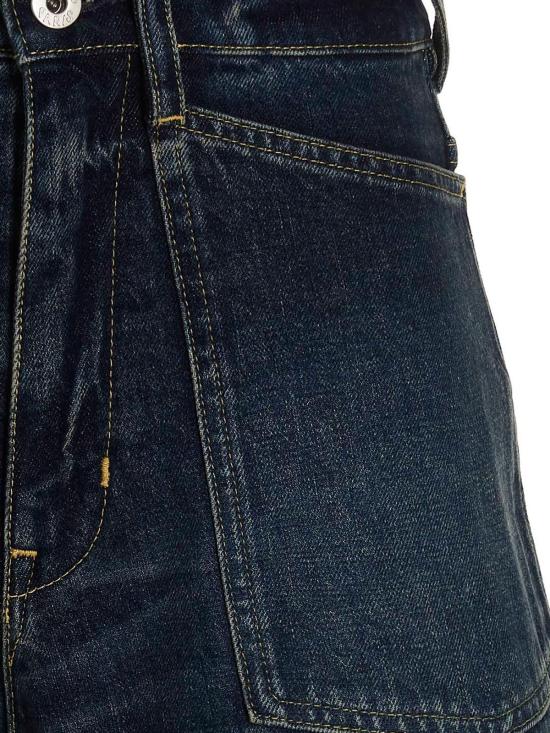  겐조 데님 숏팬츠 FD52DS2246B2DD Blue - KENZO