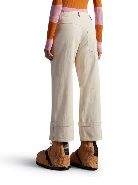  몽클레어 스트레이트 팬츠 2A00003M2338070 Nude Neutrals - MONCLER