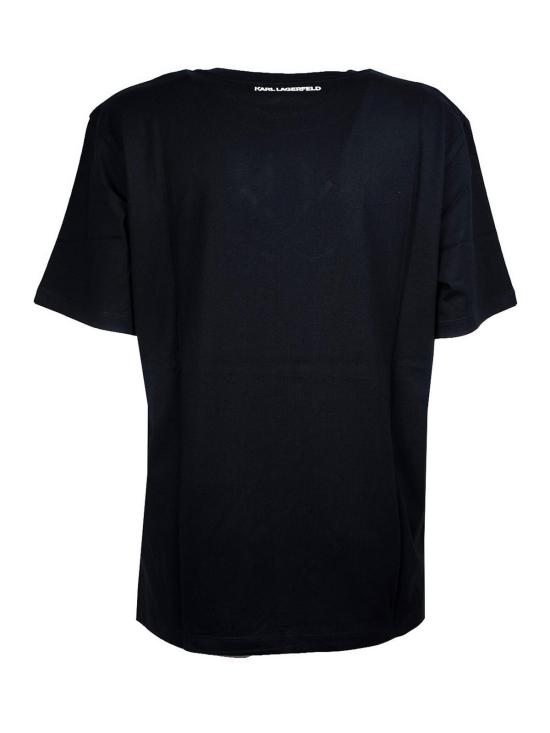  칼라거펠트 반팔 티셔츠 226W1761M999 Black - KARL LAGERFELD