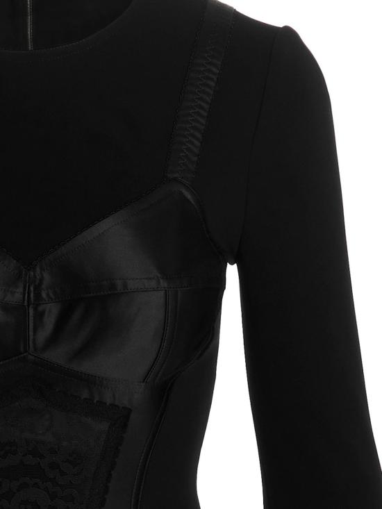  돌체앤가바나 롱 스커트 F6ARFTFUGKFN0000 Black - DOLCE & GABBANA