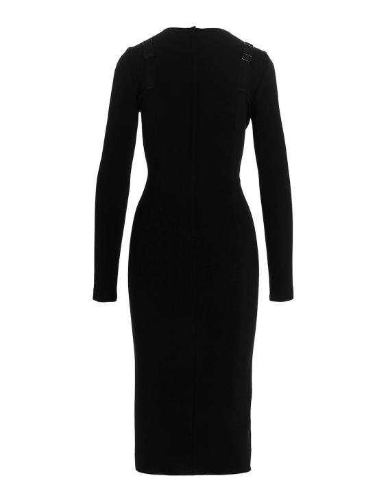  돌체앤가바나 롱 스커트 F6ARFTFUGKFN0000 Black - DOLCE & GABBANA