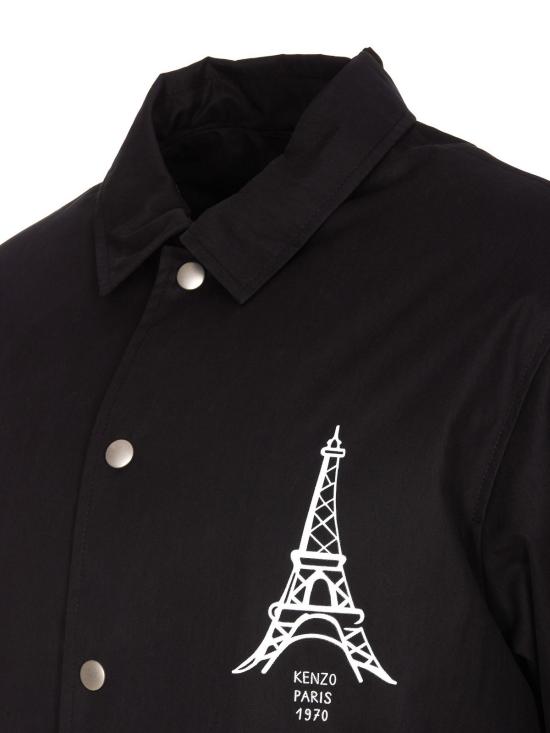  겐조 자켓 FC65BL0619RI99J Black - KENZO