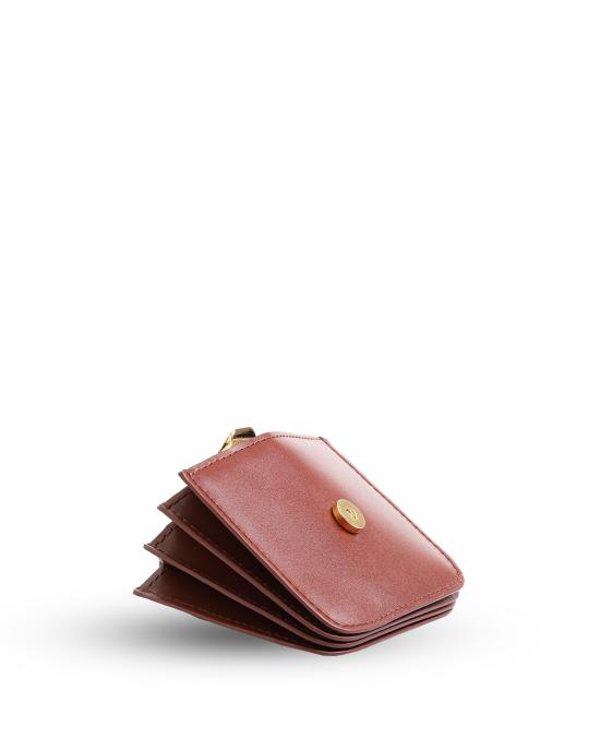 24FW 아페쎄 명함지갑 PXBMW F63604 1NUT BROWN - A.P.C.