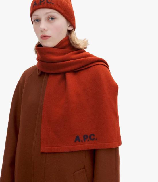 24FW 아페쎄 머플러/스카프 WVBDK M15206 WHISKY - A.P.C.