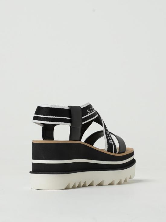 25SS 스텔라 맥카트니 샌들 810162E00015 1065 Black - STELLA MCCARTNEY